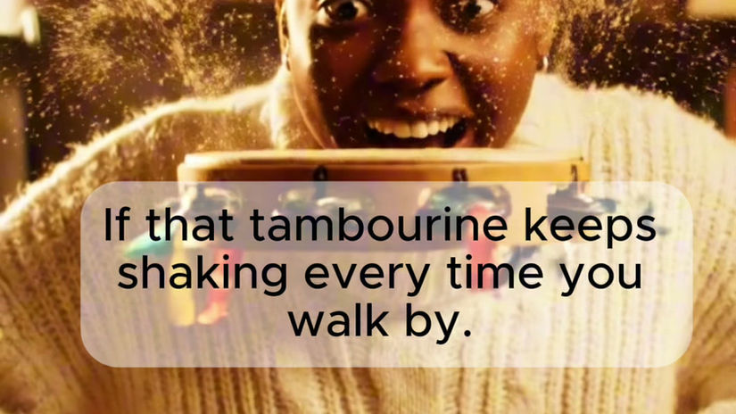 🗣️ The Talkative Tambourine - You can’t silence the call.